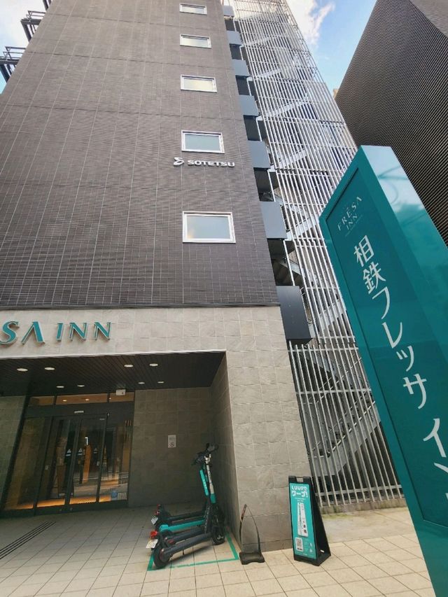 โรงแรมทำเลดี Sotetsu Fresa Inn Osaka-Shinsaibashi