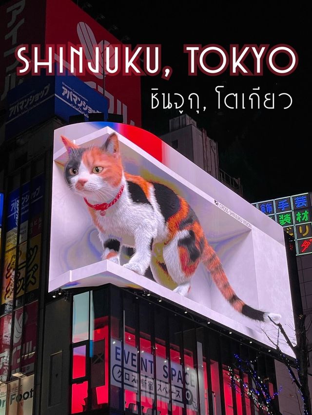 เมืองที่ไม่เคยหลับไหล Shinjuku, Tokyo