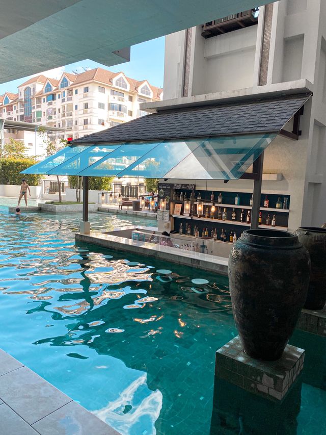 Hotel with Pool Bar Hits Different 🇹🇭