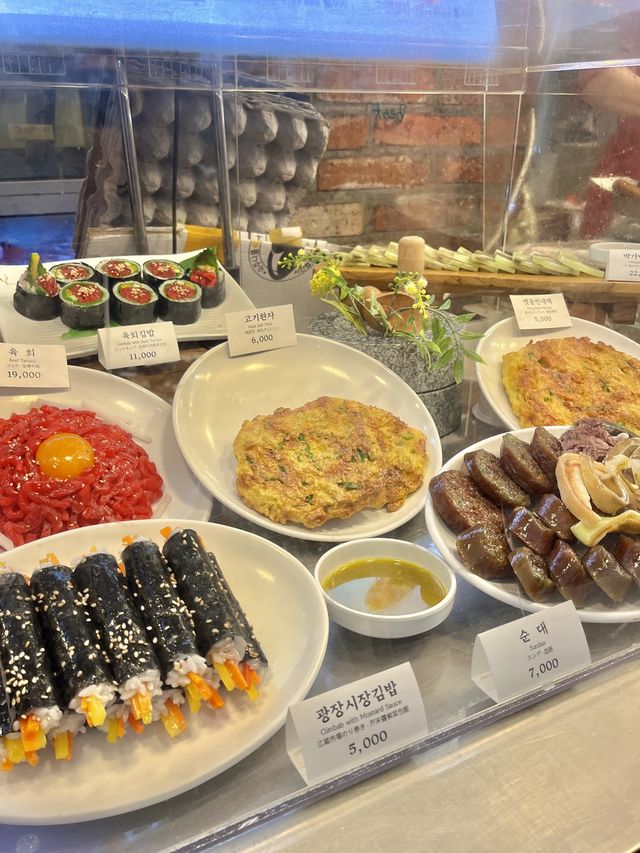 광장시장 맛집으로 유명한 ‘박가네 빈대떡’