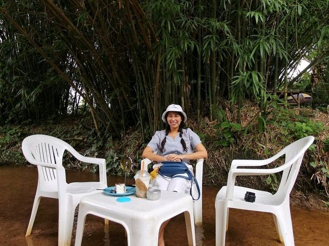 คาเฟ่ธรรมชาติ บางพระเรือ ณ ห้วยท่าไทร