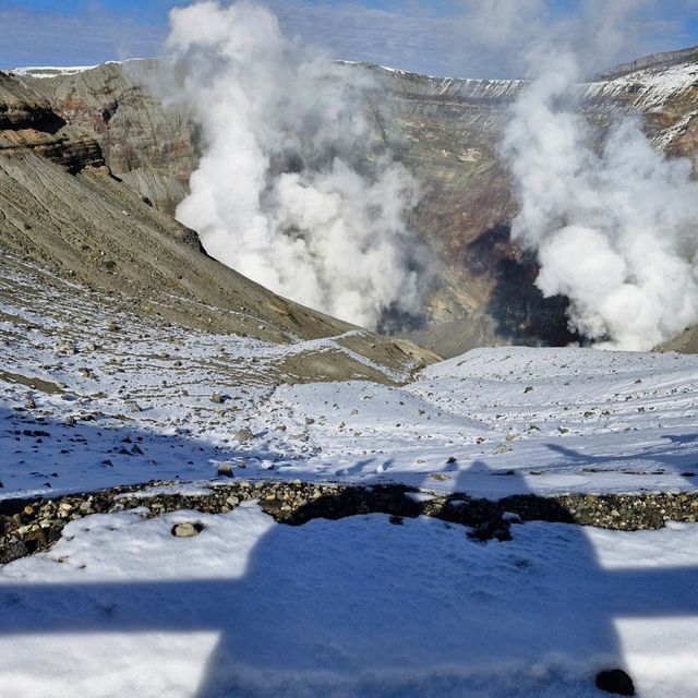 Roaring Mount Aso kumamoto