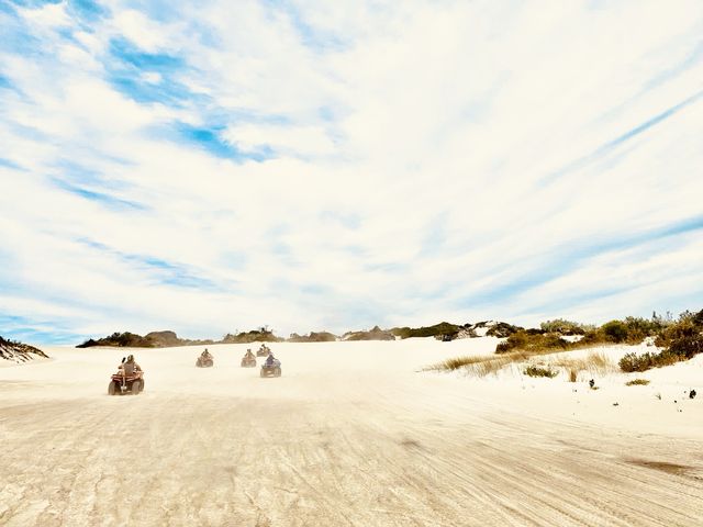 LancelinSandDunes! LezgoQuads!😉😎QuadBikes!