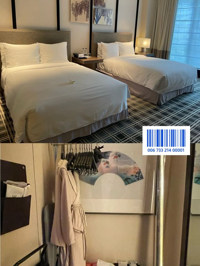 「廣州W酒店：聖誕期間快樂入住，舒適房間及一流服務」
