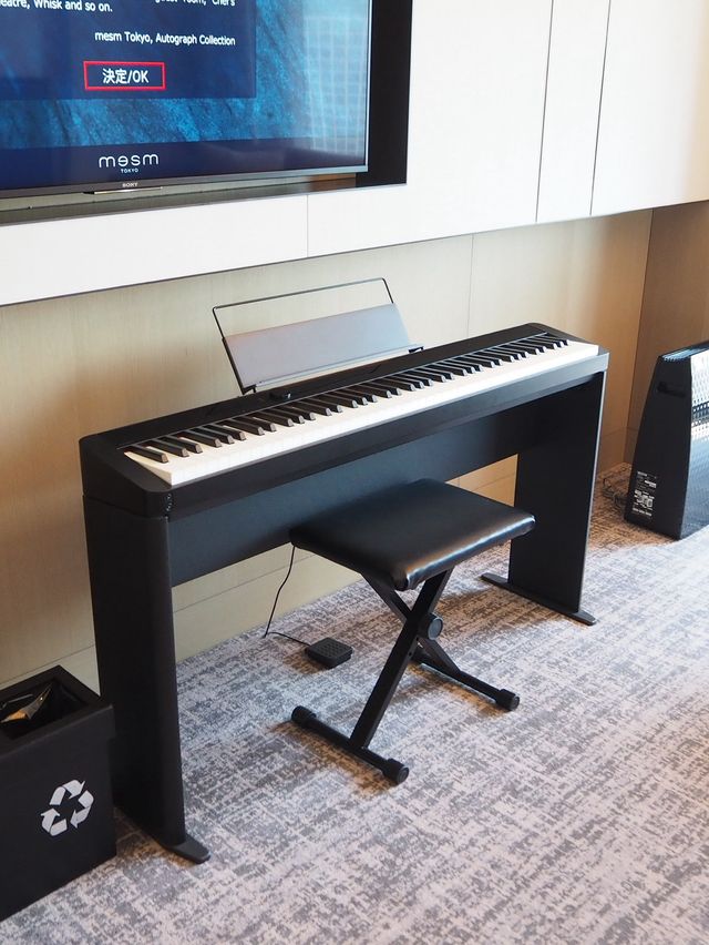 【東京(汐留)】お部屋にピアノがある特別ホテル🎹
