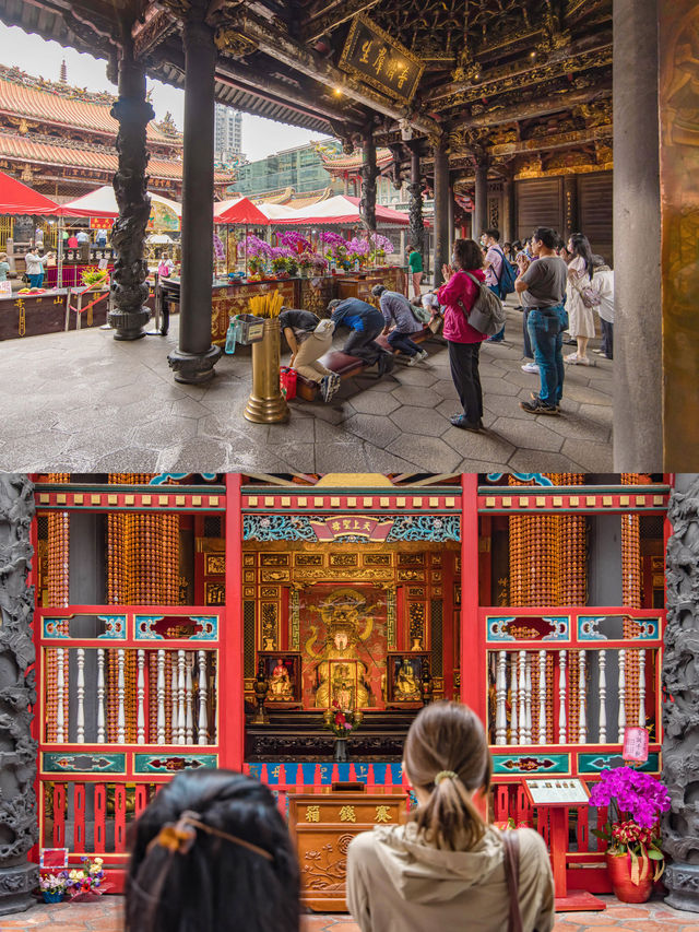 Lungshan Temple วัดเก่าแก่แห่งไต้หวัน อายุ 300+ปี