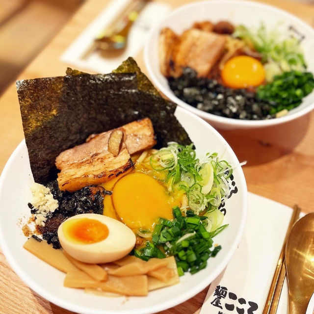 「過江龍拉麵，期間限定甜品set同正宗東京拉麵」