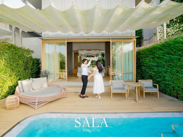 sala bang pa-in บูทีครีสอร์ทย่านบางปะอิน