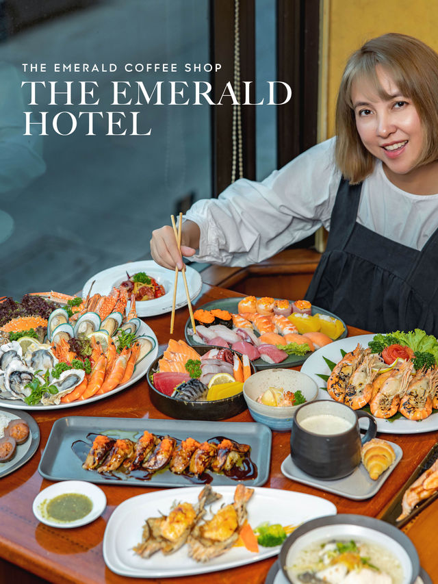 The Emerald Coffe Shop บุฟเฟ่ต์สุดคุ้มย่านรัชดา 🌟