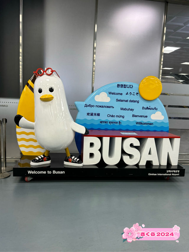 【韓国(釜山)】金海国際空港到着ロビー階でもゆっくりできる！写真スポット&カフェ