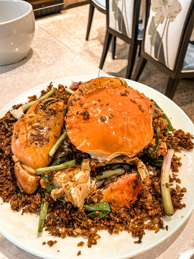 𓆰必試香港地道風味！避風塘炒辣蟹