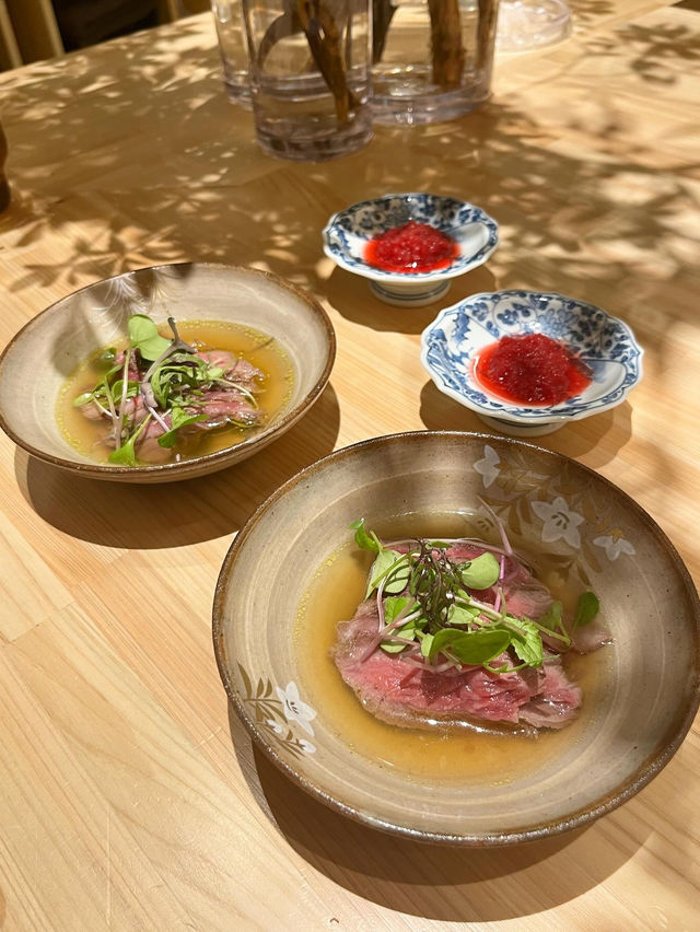 【福岡グルメ】ニシムラ麺の豪華夜のコース🍜
