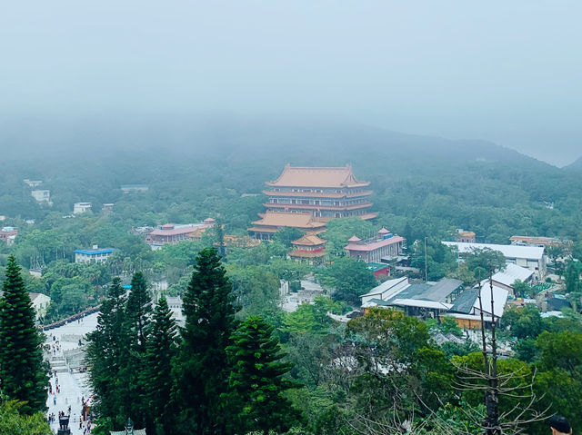 【2024春】昂坪寶蓮寺：仙境般幽雅，許願樹祈福