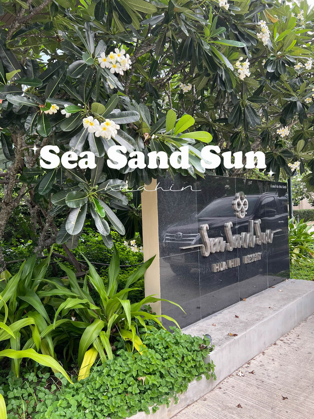 Sea Sand Sun โรงแรมน่ารักริมชายหาดชะอำ หัวหิน