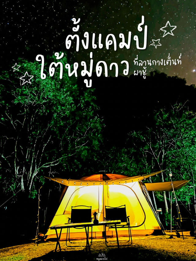 ตั้งแคมป์ นอนดูดาว ณ ผาชู้