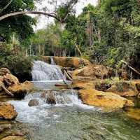 น้ำตกห้วยแม่ขมิ้น[สวรรค์ของน้ำตก]  - กาญจนบุรี