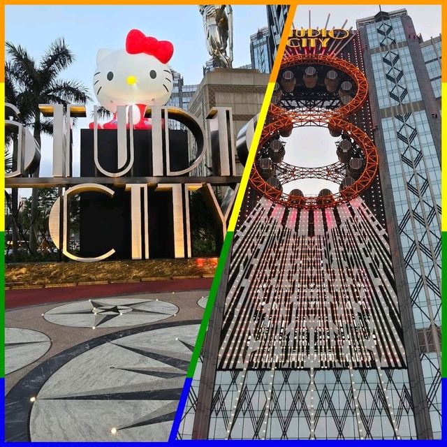 「澳門新濠影匯Studio City」- 豪華酒店，必打卡景點