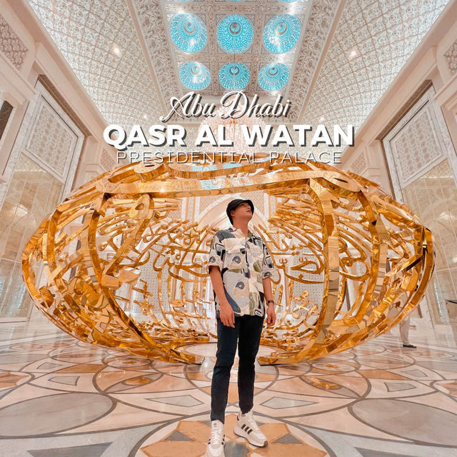 "Majestic Moments at Qasr Al Watan ✨"