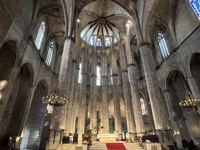 サンタ・マリア・ダル・マル教会@バルセロナ⛪️