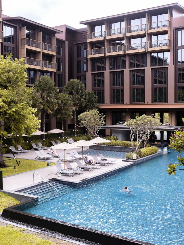 พักผ่อนสุดหรูใกล้สุวรรณภูมิ Courtyard by Marriott
