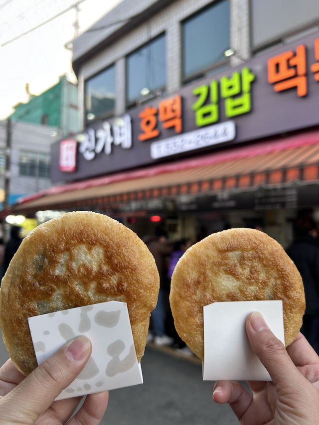 🇰🇷釜山✈️排隊人氣糖餅신가네호떡