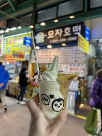 강릉 중앙시장맛집 ”모자호떡“🩵