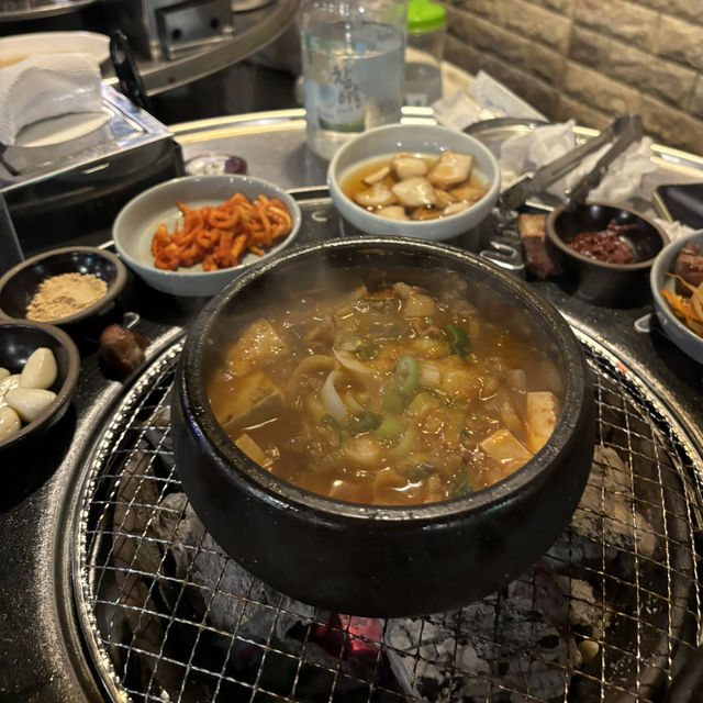 영등포구청역 고기집_연탄불