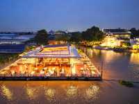 ร้านอาหารริมแม่น้ำเจ้าพระยา ปากเกร็ด นนทบุรี
