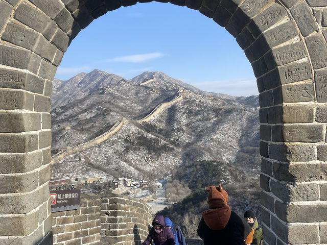 Winter Wonders at Badaling: The Great Wall Transformed by Snow