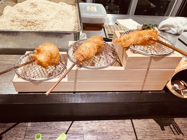 【大阪/中央区】上品な創作串カツ
