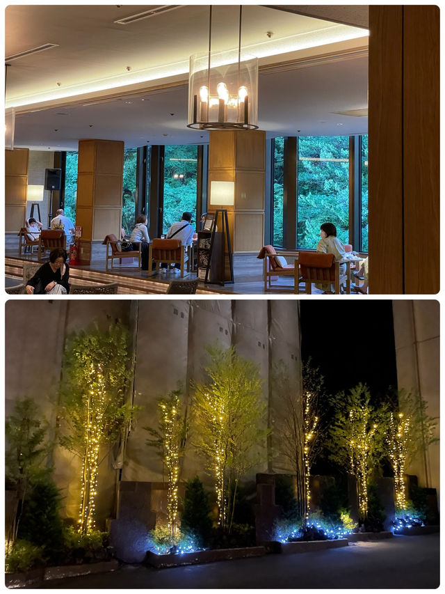 【群馬 みなかみ温泉】暖炉ラウンジ、水テラスが癒しのスポット！