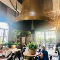 Dining Experience Under A Churchbell
