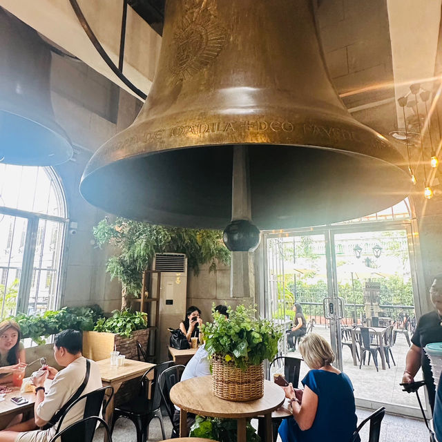 Dining Experience Under A Churchbell