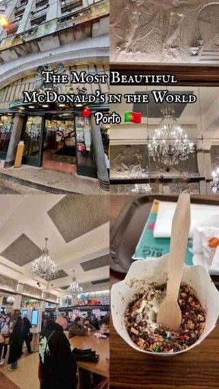 🇵🇹 The most beautiful McDonald's in the World