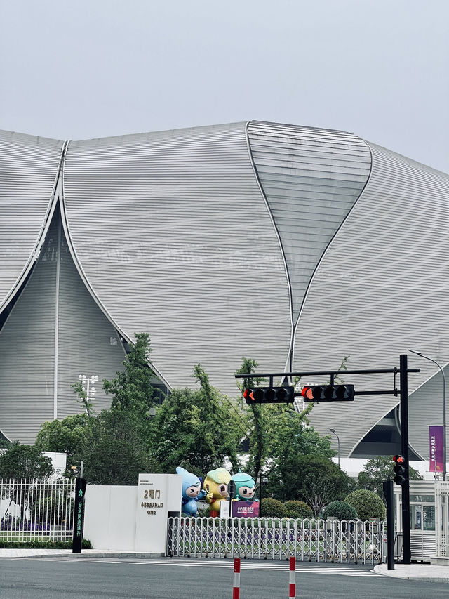 มาให้เห็นกับตาสถานที่แข่ง 19thAsian Games Hangzhou