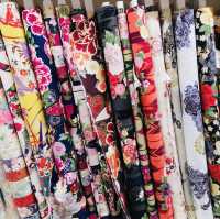 Fabric Heaven: My Colorful Adventure in Nippori Fabric Town!