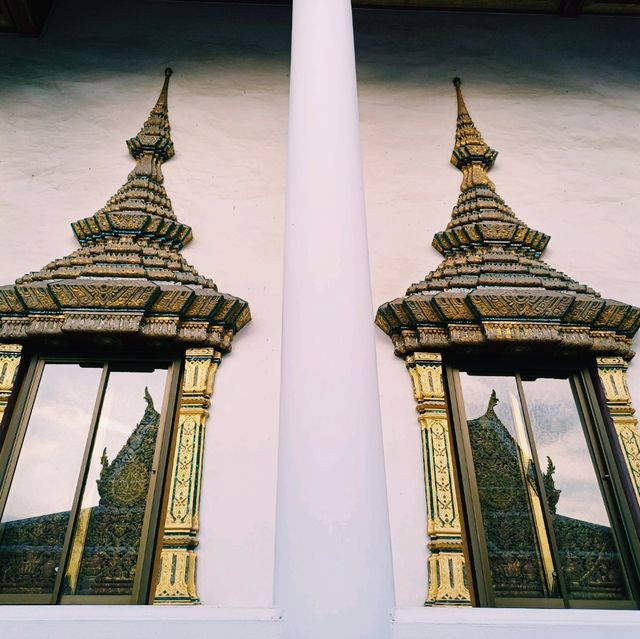 泰國曼谷皇家古跡寺廟景點:Wat Buppharam Worawihan，適合拍照📸打卡休息冥想