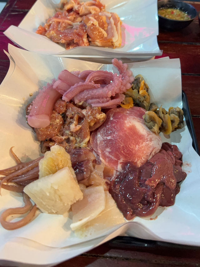 รีวิวร้าน MN Moo-ka-ta หมูกระทะชั่งกิโล 🔥🐷