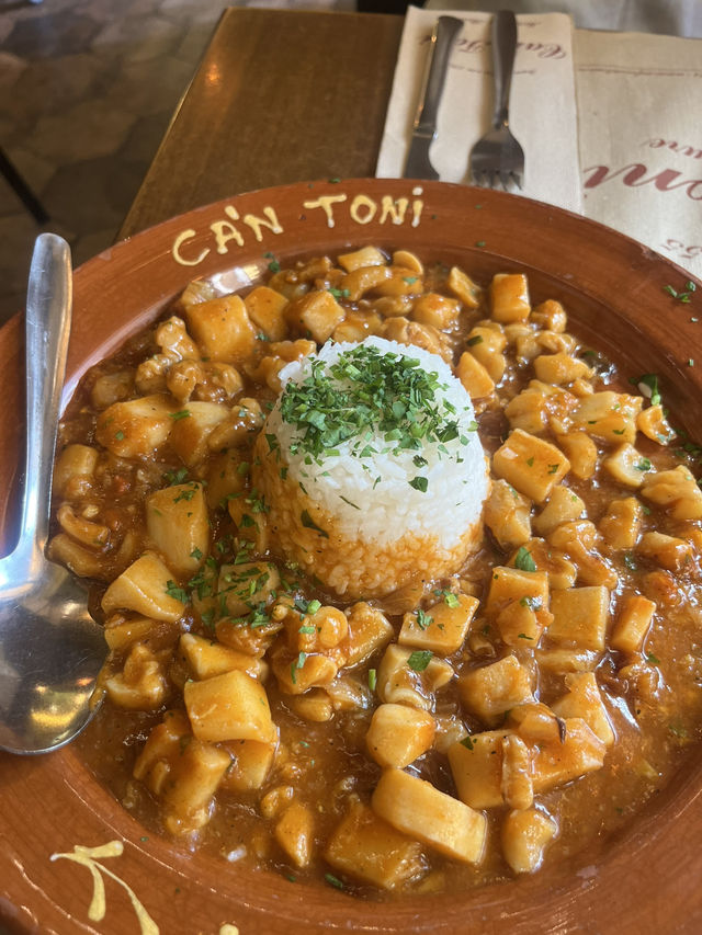 마요르카에서 먹은 뽈뽀 중 젤 맛났던 칸토니