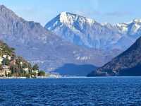Stroll along the promenade of Lake Lugano in Switzerland