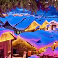 China Snow Town หมู่บ้านหิมะ 中国雪乡