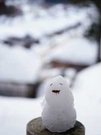 【福島×大内宿】茅葺き屋根屋根に積もる雪景色に感動