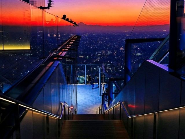 海外旅行客に大人気🗼渋谷スカイ