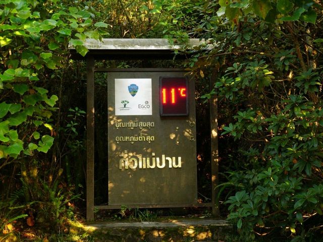 จุดชมวิว แสงเช้า ลานจอดรถ ทางเข้า กิ่วแม่ปาน