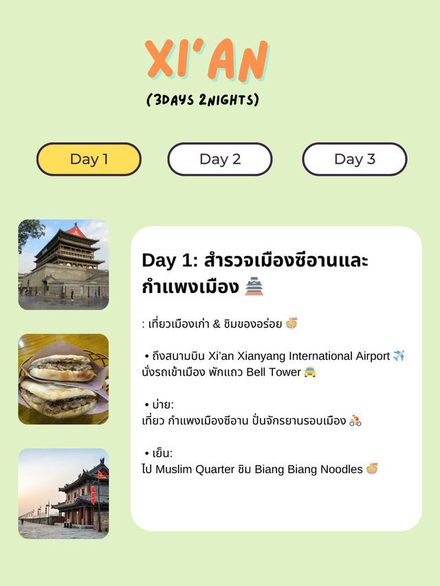 🇨🇳 3 Days 2 Nights in Xi’an