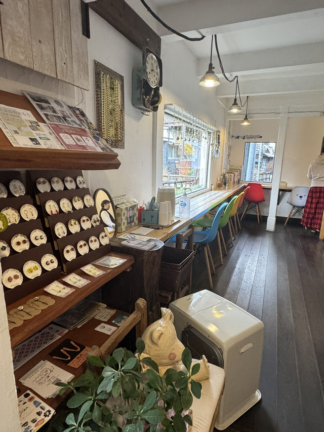 【日田観光】豆田町商店街にある可愛い白くまに会えるカフェ🐻‍❄️