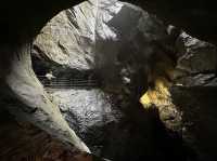 Have you seen a waterfall within a cave? You can see one in Lauterbrunnen