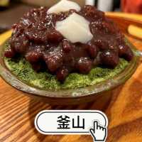 🇰🇷釜山✈️手工傳統紅豆冰서빙고