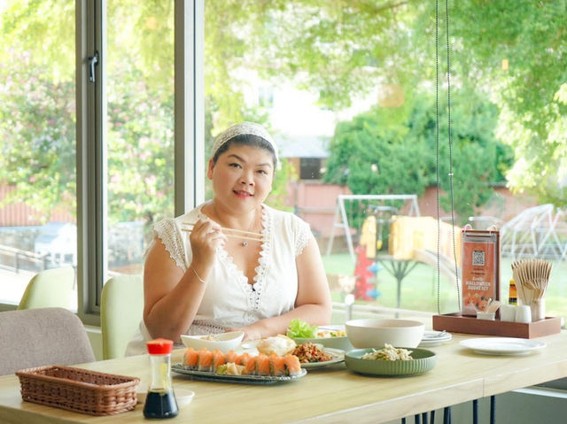 คาเฟ่ศรีราชาที่ซ่อนตัวอยู่ในโรงแรม Jasmine Resort