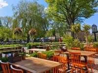 英式鄉村科茲窩Cotswolds的水上伯頓Bourton on the water 